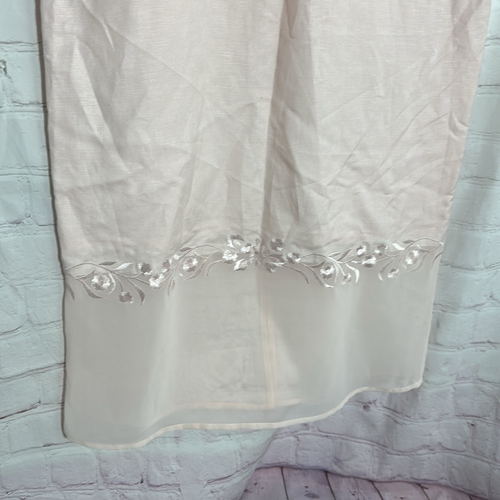 🌼 JESSICA HOWARD LINEN BLENDED PINK 2PIECE DRESS. SIZE 8 - Picture 6 of 12